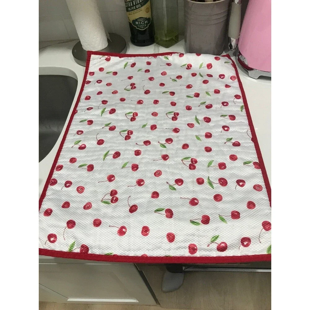 Kitchen towel and drying pad bundle